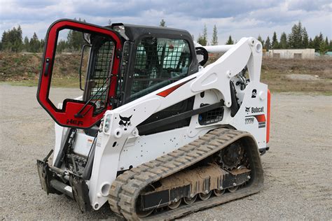 new holland skid steer front door|forestry door for bobcat t770.